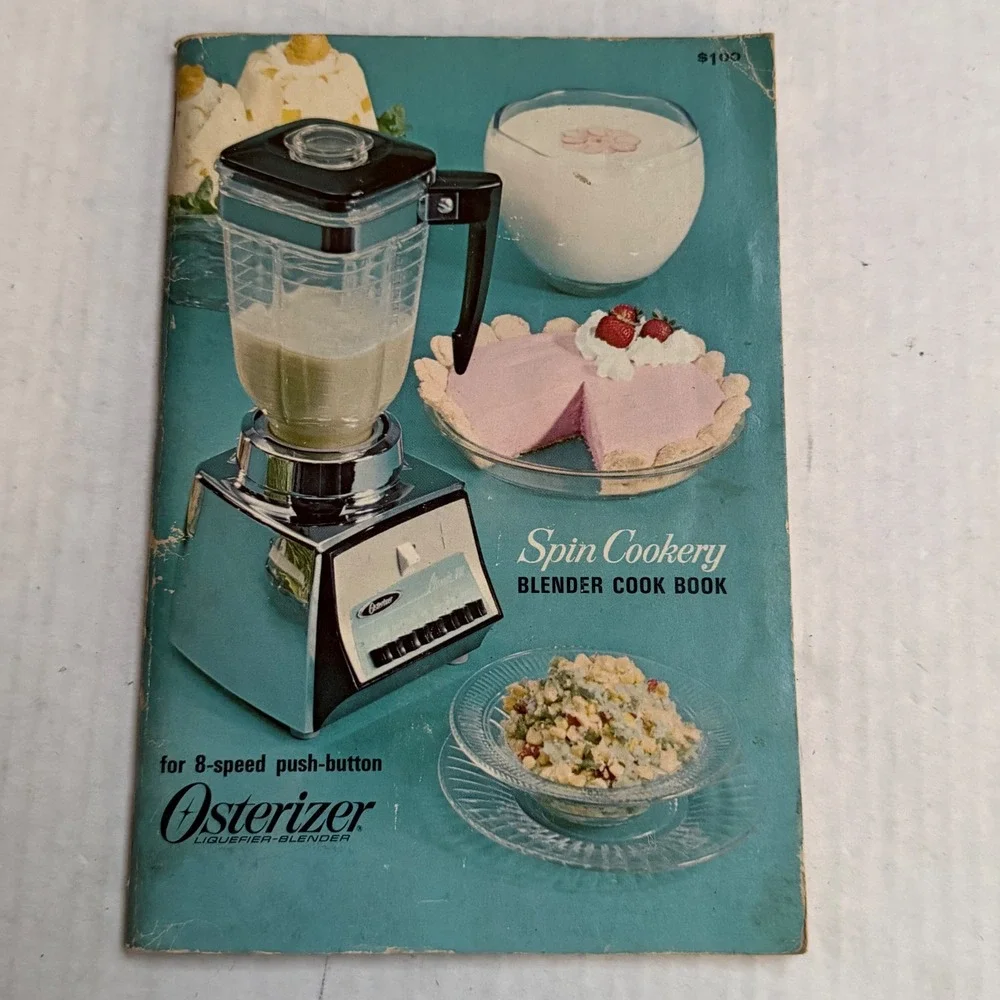 Vintage 1966 Osterizer Blender Cookbook Instruction Manual John Oster Mfg Co